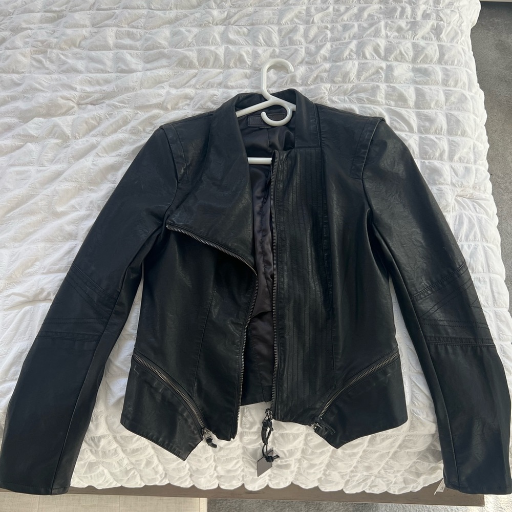 Blanknyc faux leather size medium jacket